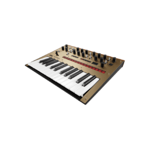 Korg Monologue Gold Synthesizer Syntheziser, digital synthesizer, analog synthesizer, novation summit, roland d-05, moog grandmother