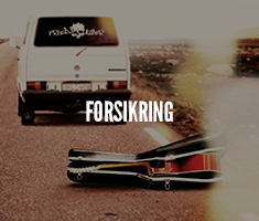 forsikring af musikinstrumenter ved 4sound.dk