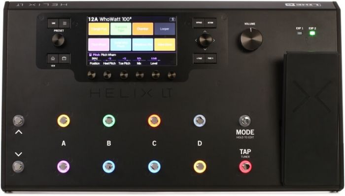 Line 6 Helix-LT multieffekt-pedalboard