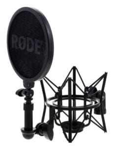 røde sm-6 shockmount og popfilter