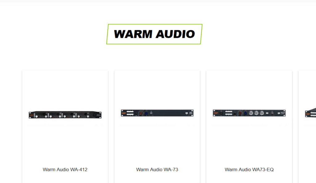 warm audio