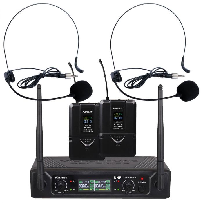 trådløs mikrofon karsect headset