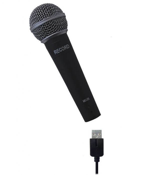 usb mikrofon record