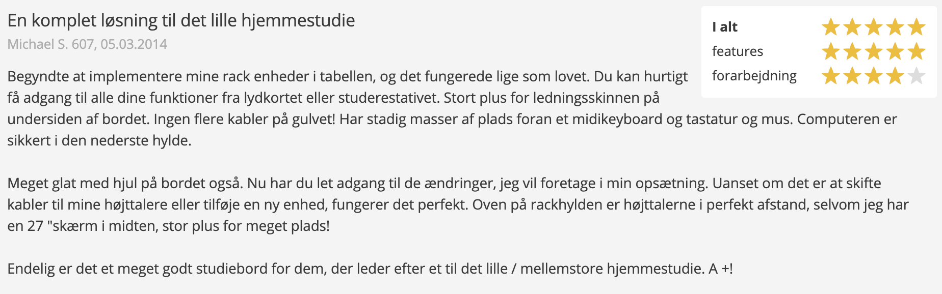 Anmeldelse af StudioRTA Creation Station fra Thomann