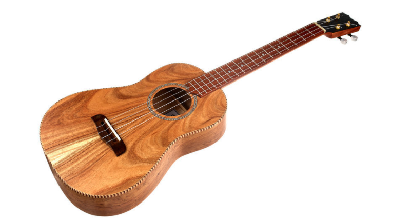 Ukulele ligger ned