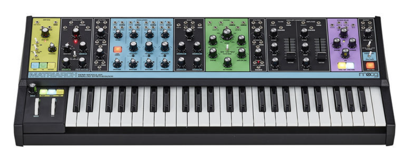 Moog Matriarch forfra