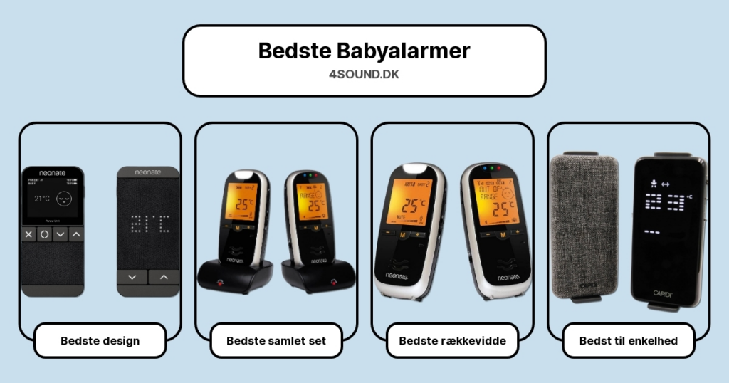 Bedste Babyalarmer i test