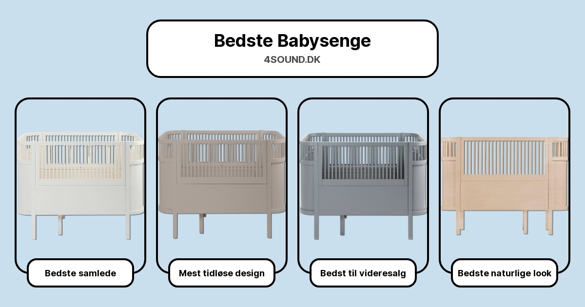 Bedste Babysenge i test