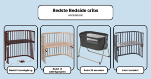 Bedste Bedside cribs i test