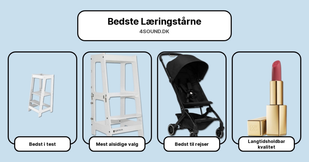 Bedste Læringstårne i test