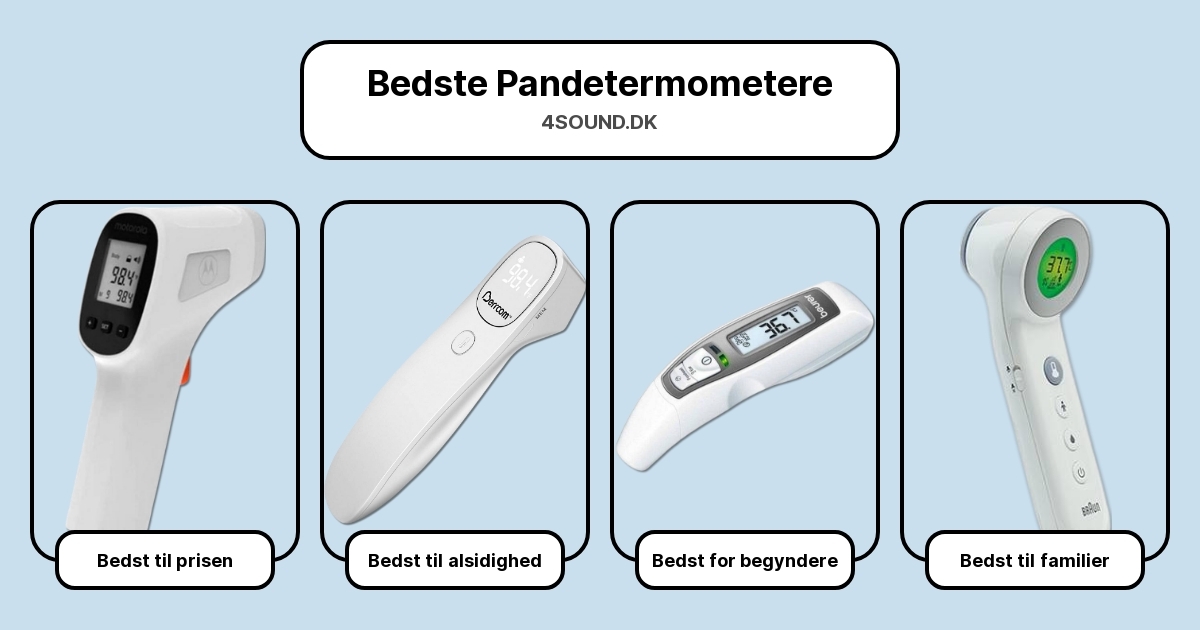 Bedste Pandetermometere i test