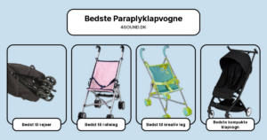 Bedste Paraplyklapvogne i test