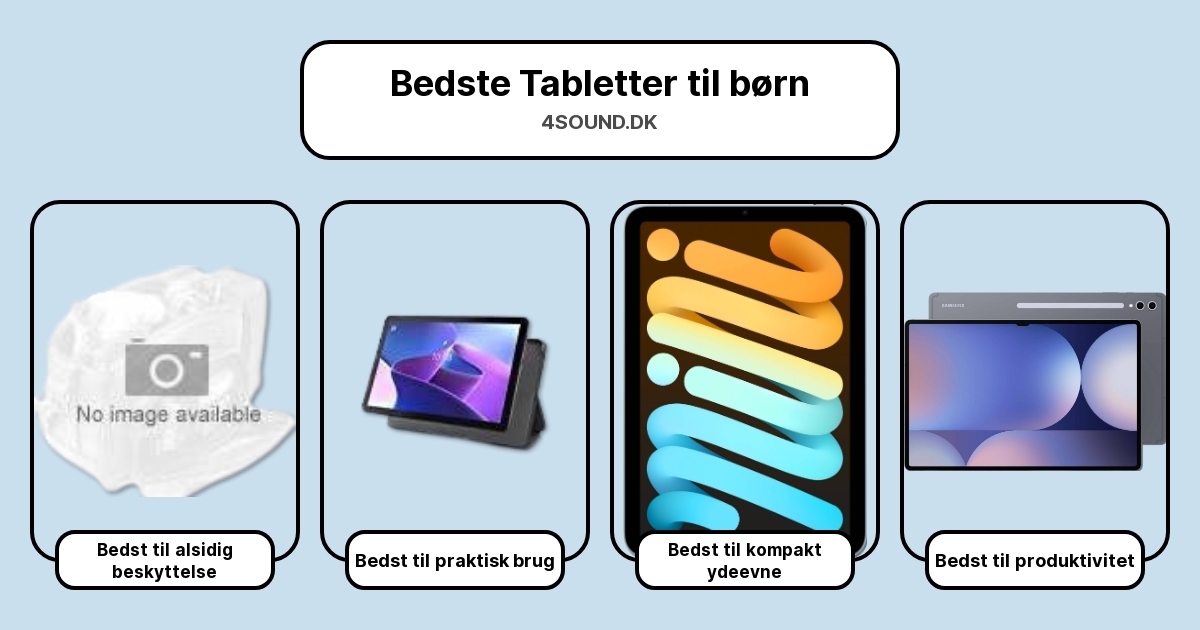 Bedste Tabletter til børn i test