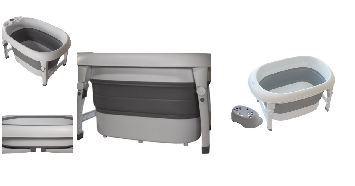 Anmeldelse af BabyDan Foldbart babybadekar +100l