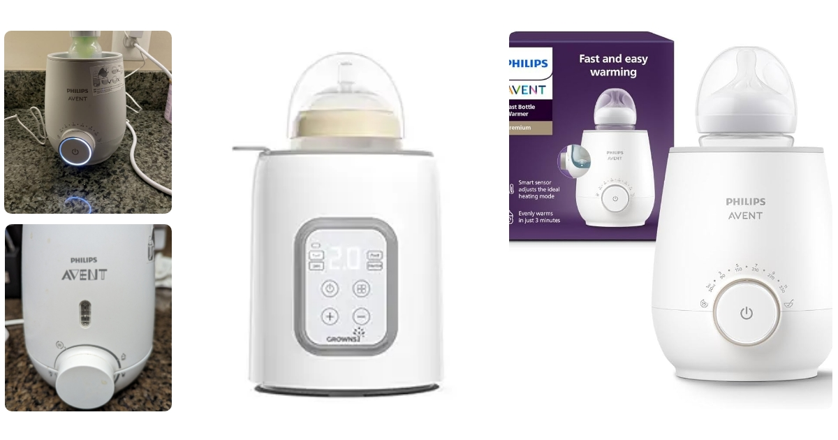 Anmeldelse af Philips Premium Avent Baby flaskevarmer