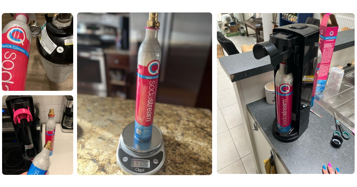 Anmeldelse af SodaStream Quick Connect 60L