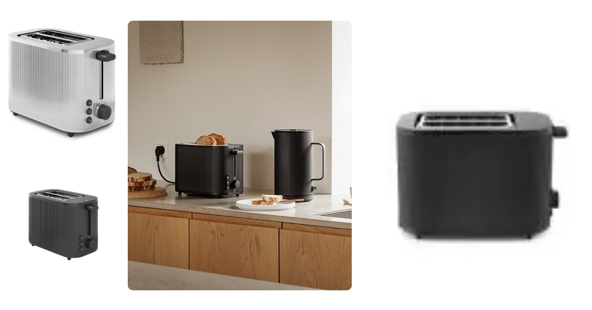 Anmeldelse af Georg Jensen Bernadotte Brødrister - Sort