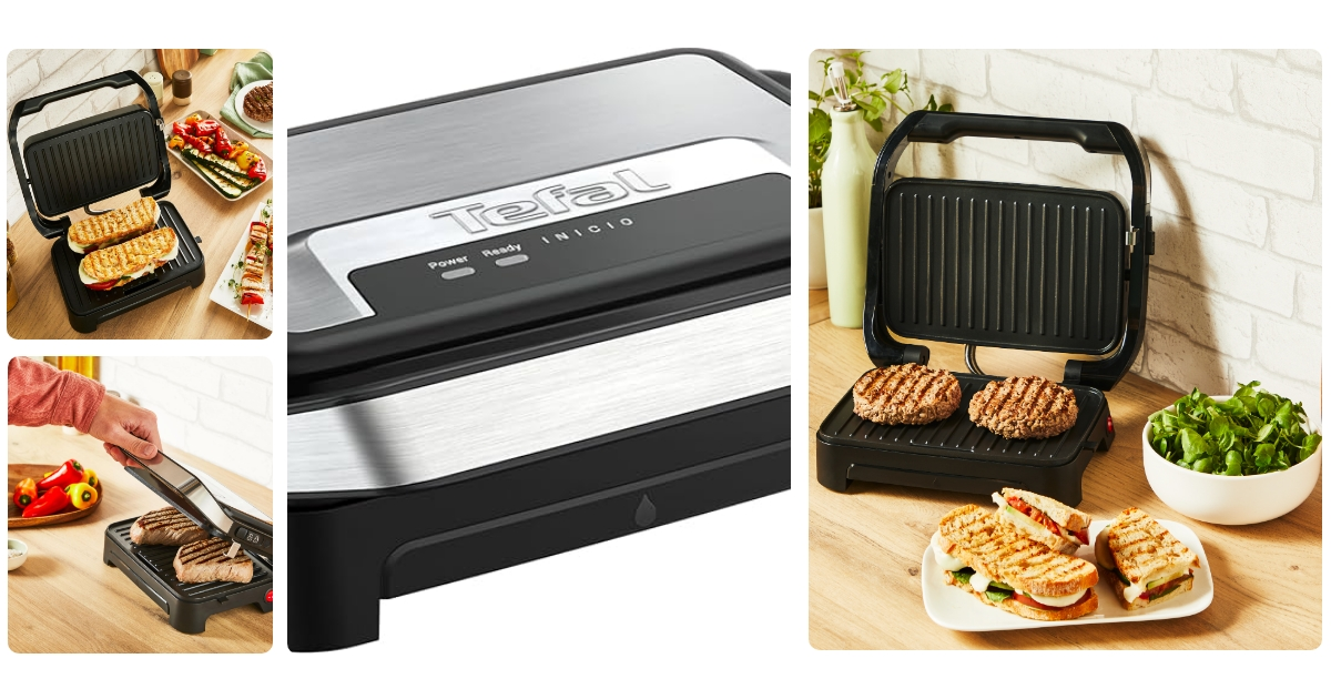 Anmeldelse af Tefal Inicio Compact GC270D Panini-Grill