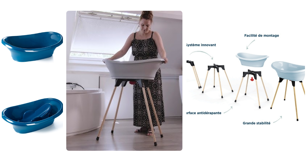 Anmeldelse af Thermobaby Badekar Vasco Blå Baby