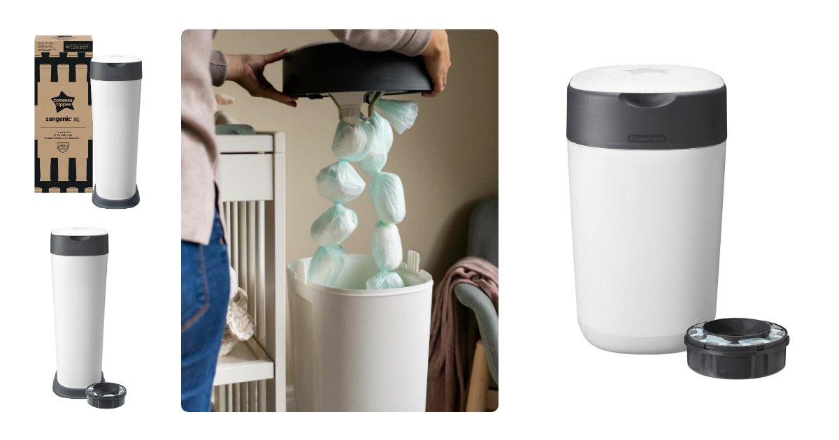Anmeldelse af Tommee Tippee Twist & Click Sangenic XL