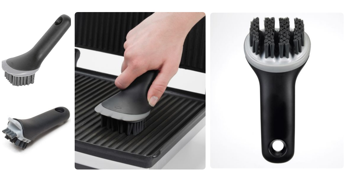 Anmeldelse af OXO Barbecue Cleaning Tools black/gray - Good Grips Panini Grill Brush