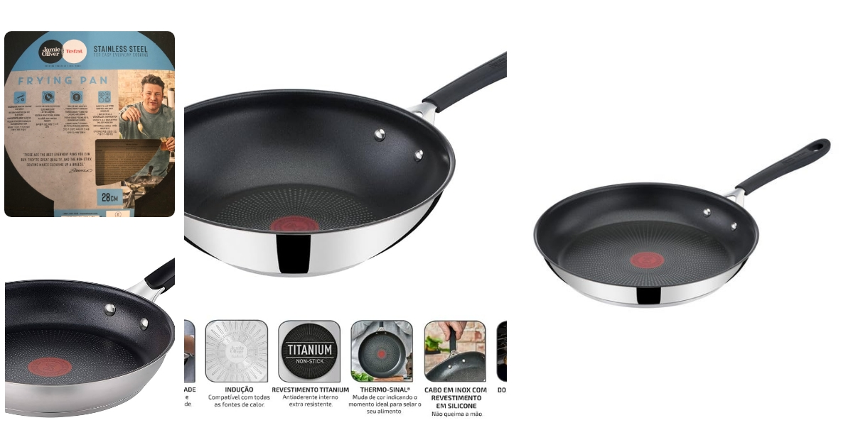 Anmeldelse af Tefal Jamie Oliver Quick & Easy 28cm