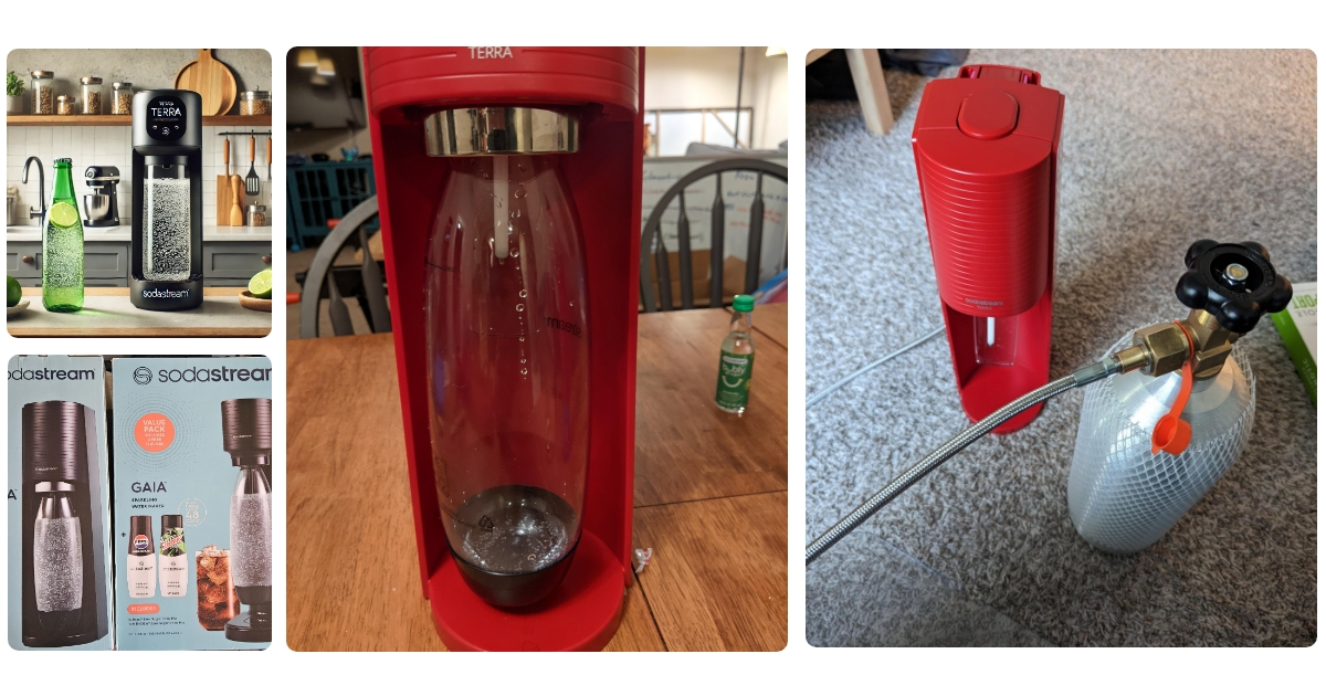 Anmeldelse af SodaStream Terra Gigapack