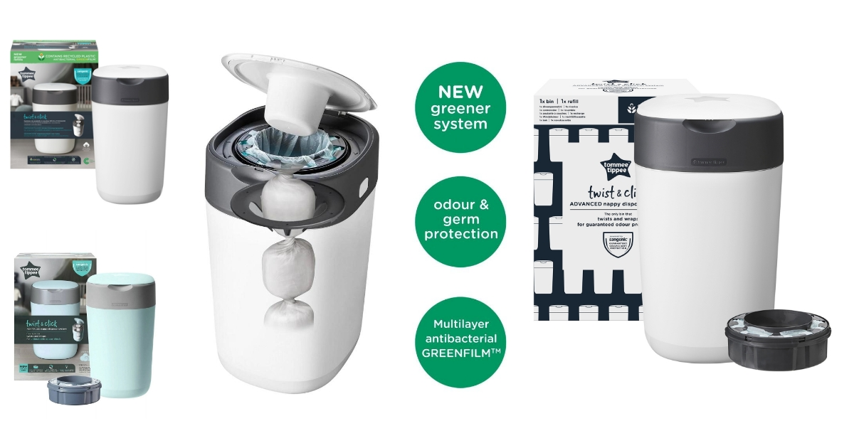 Anmeldelse af Tommee Tippee Twist & Click Nappy Disposal System