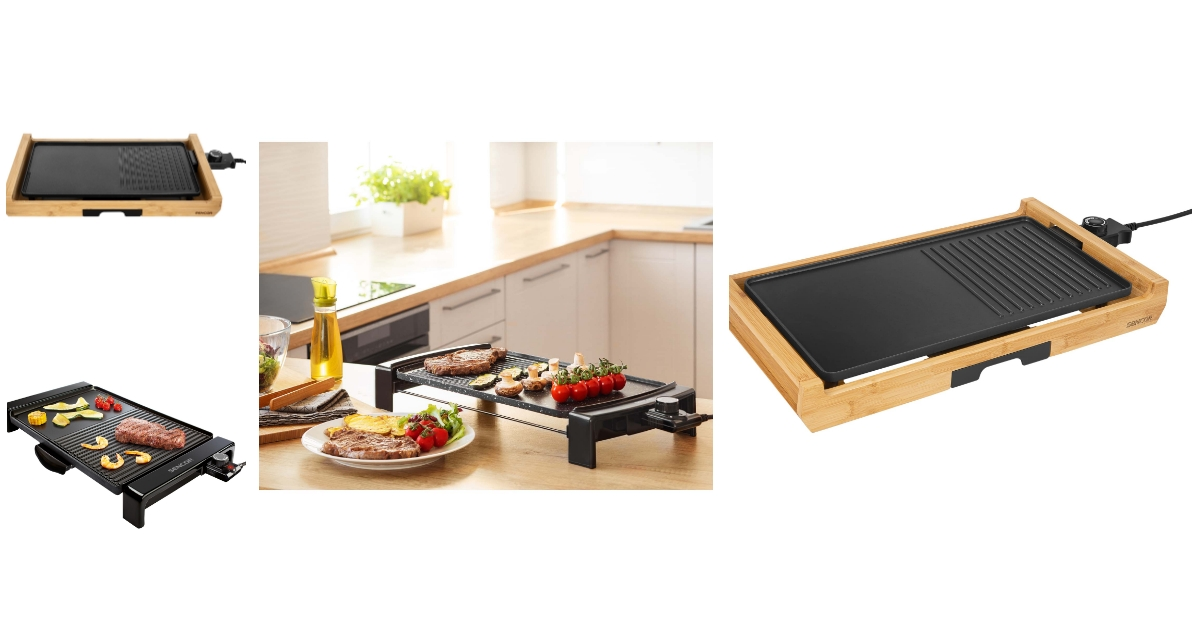 Anmeldelse af Sencor Elektrisk bordgrill 1800W/230V bambus