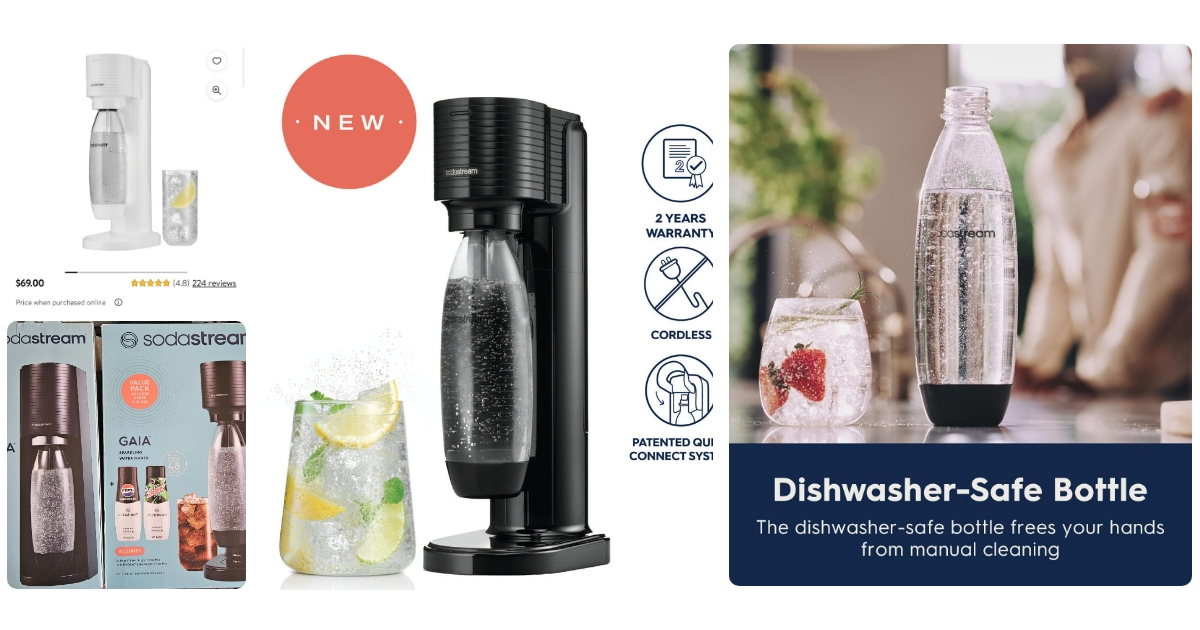 Anmeldelse af SodaStream Gaia