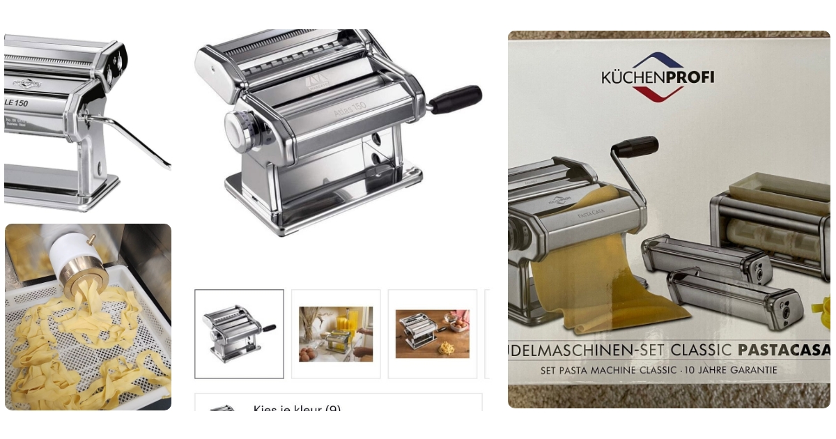 Anmeldelse af Küchenprofi Pasta Machine