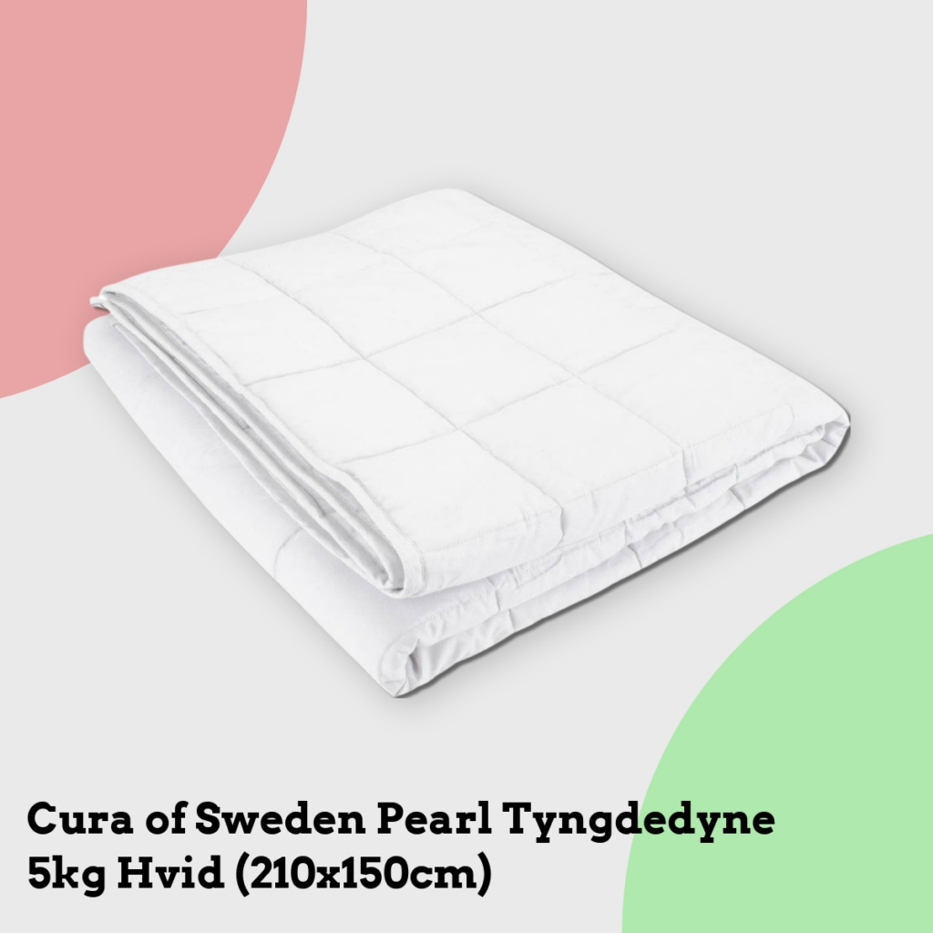 Anmeldelse af Cura of Sweden Pearl Tyngdedyne 5kg Hvid (210x150cm)