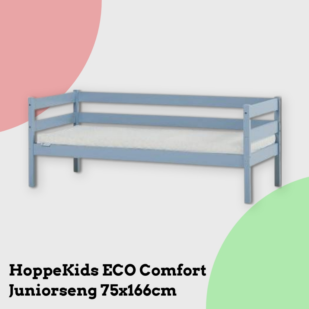 Anmeldelse af HoppeKids ECO Comfort Juniorseng 75x166cm