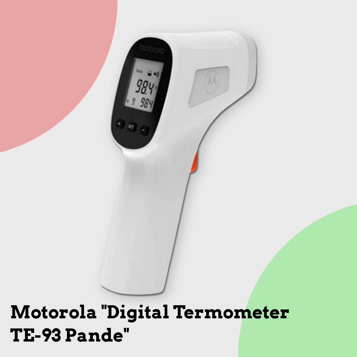 Anmeldelse af Motorola "Digital Termometer TE-93 Pande"