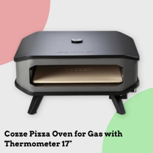 Anmeldelse af Cozze Pizza Oven for Gas with Thermometer 17"