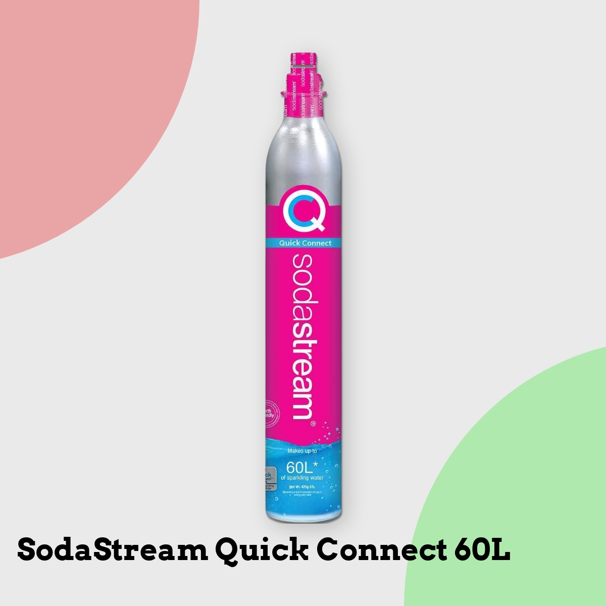 Anmeldelse af SodaStream Quick Connect 60L