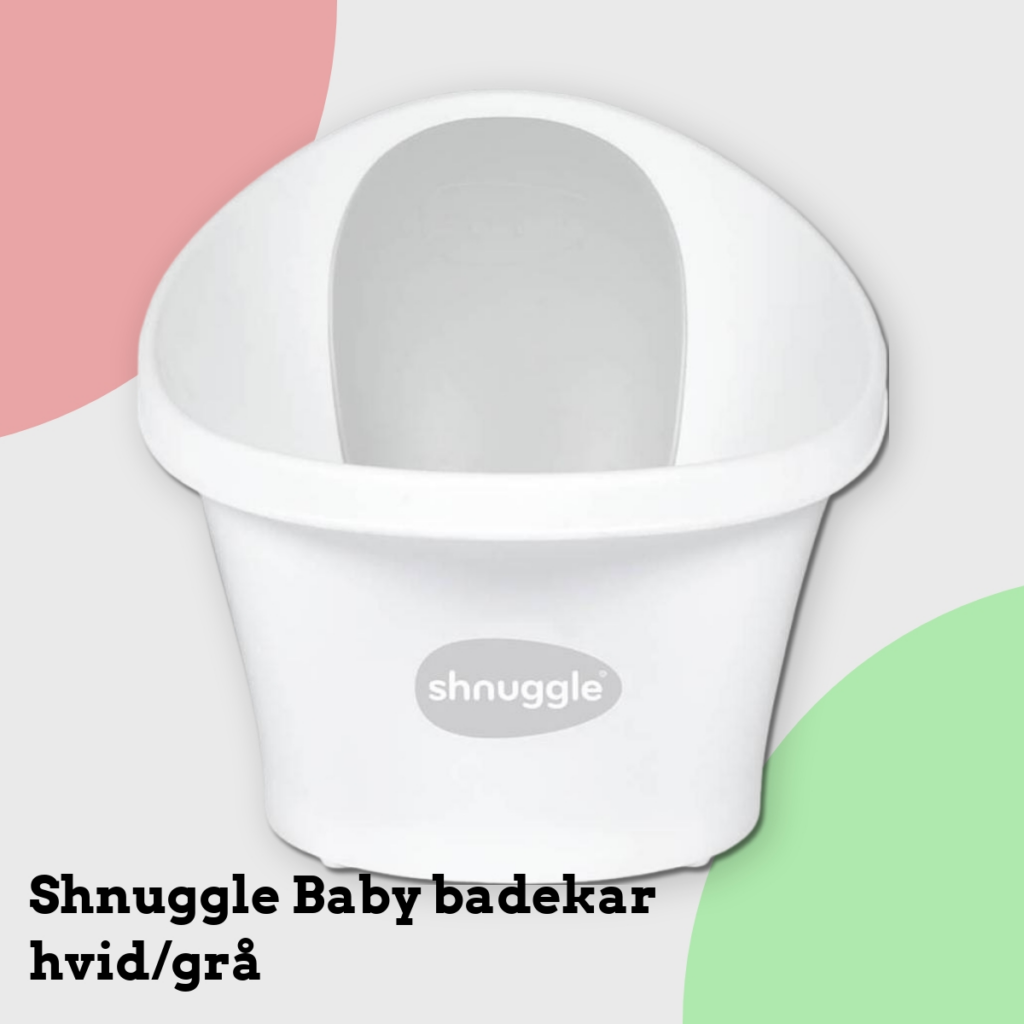 Anmeldelse af Shnuggle Baby badekar hvid/grå