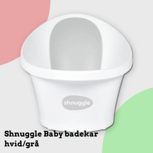 Anmeldelse af Shnuggle Baby badekar hvid/grå