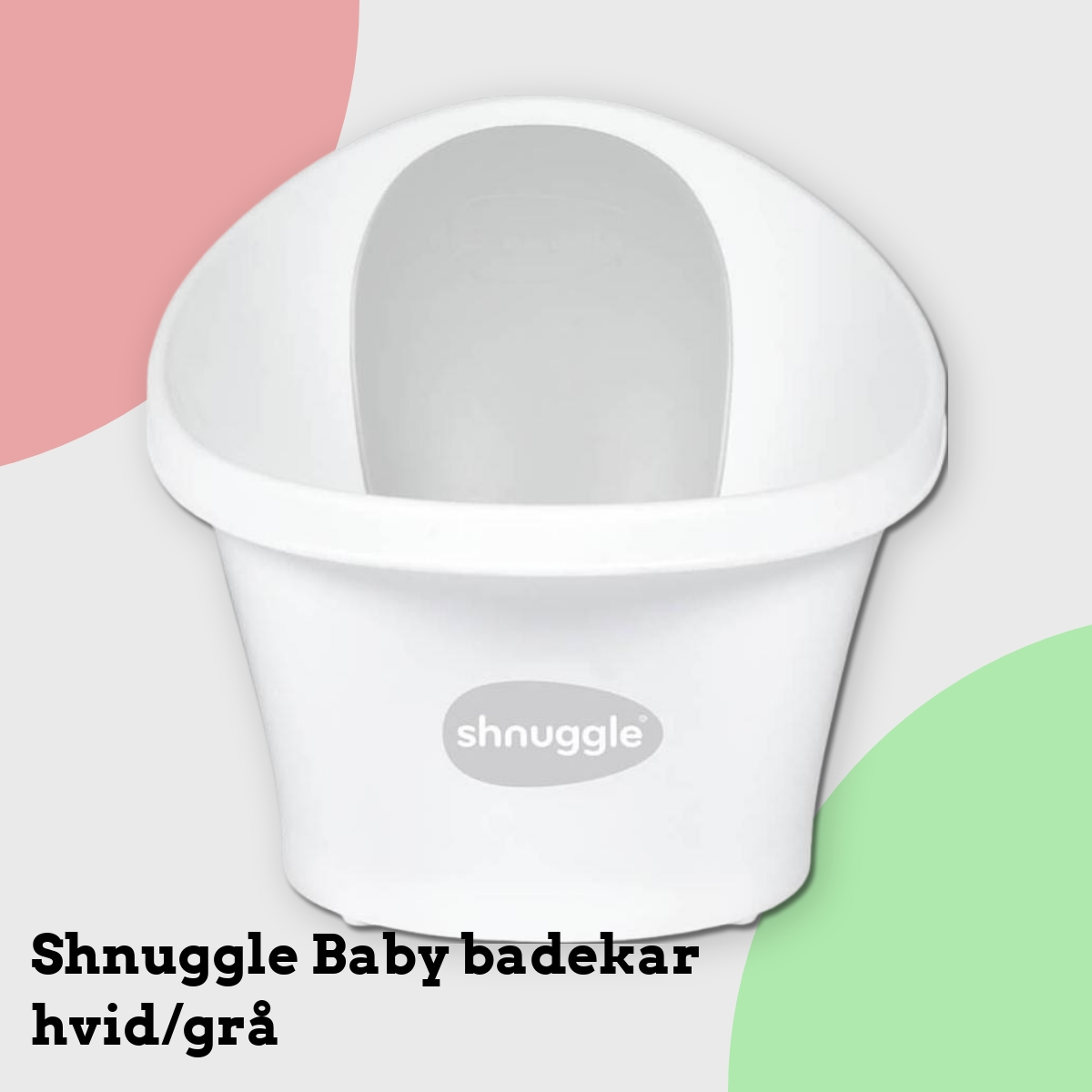 Anmeldelse af Shnuggle Baby badekar hvid/grå