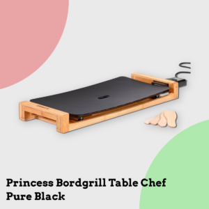 Anmeldelse af Princess Bordgrill Table Chef Pure Black
