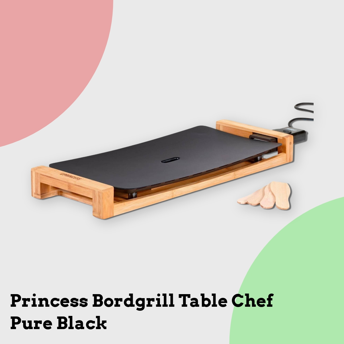 Anmeldelse af Princess Bordgrill Table Chef Pure Black