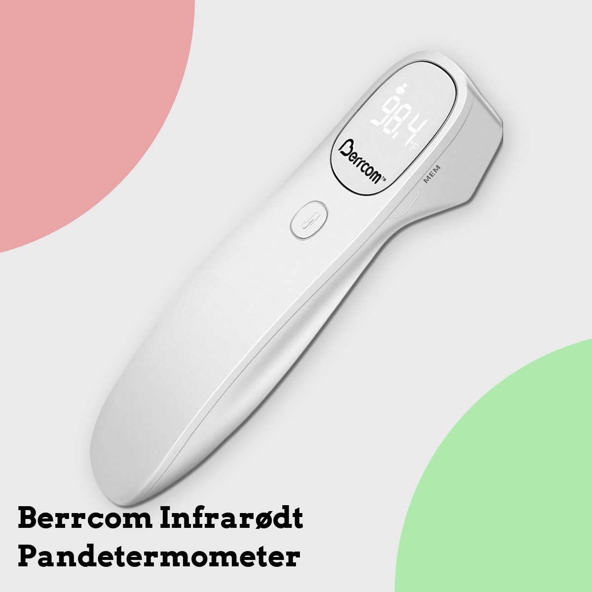 Anmeldelse af Berrcom Infrarødt Pandetermometer