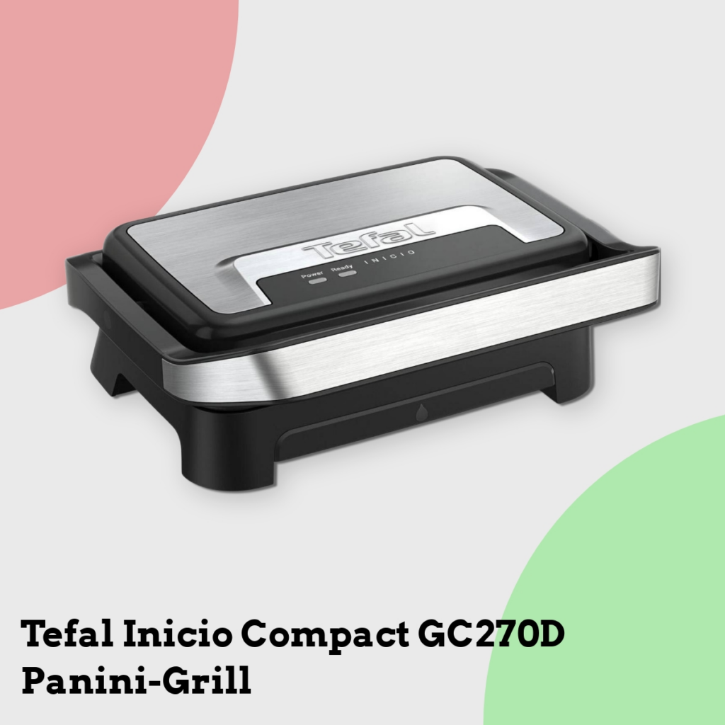 Anmeldelse af Tefal Inicio Compact GC270D Panini-Grill