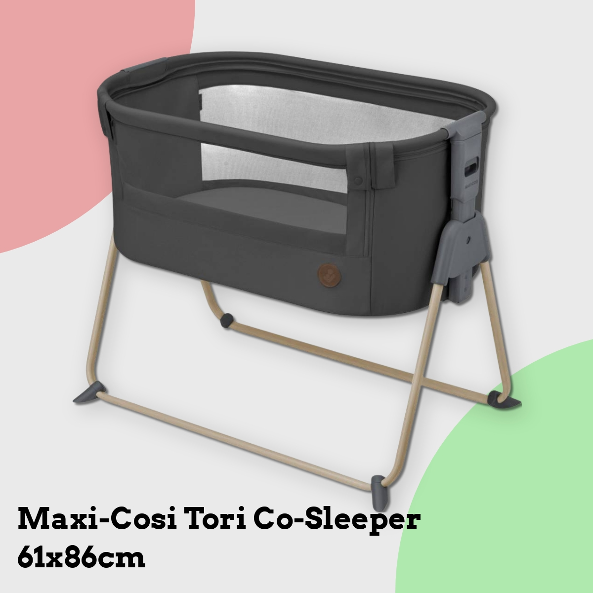 Anmeldelse af Maxi-Cosi Tori Co-Sleeper 61x86cm