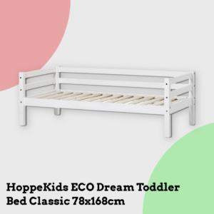 Anmeldelse af HoppeKids ECO Dream Toddler Bed Classic 78x168cm