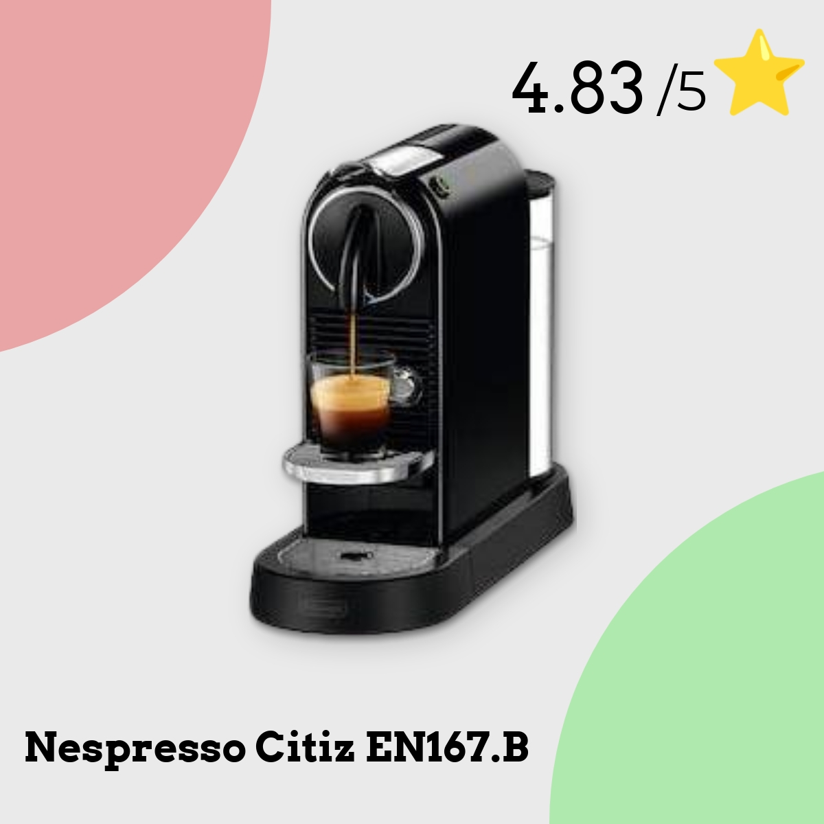 Anmeldelse af Nespresso Citiz EN167.B