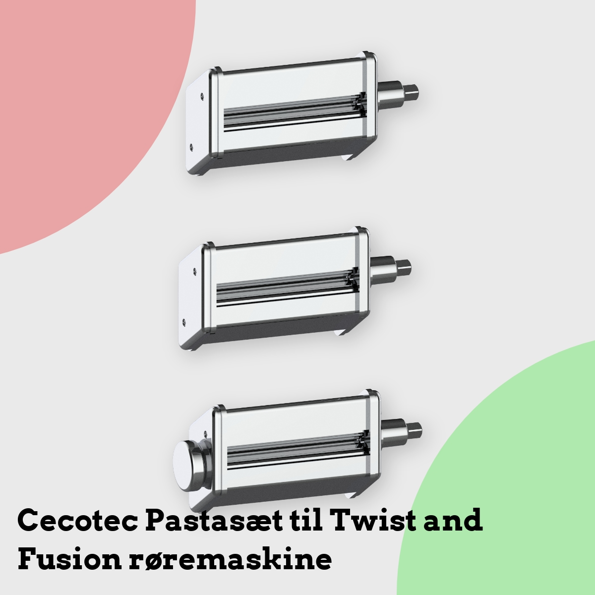 Anmeldelse af Cecotec Pastasæt til Twist and Fusion røremaskine