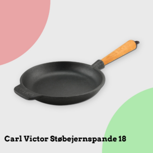 Anmeldelse af Carl Victor Støbejernspande 18