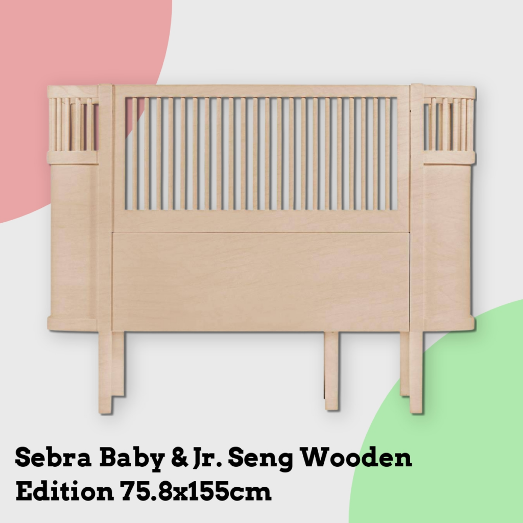 Anmeldelse af Sebra Baby & Jr. Seng Wooden Edition 75.8x155cm