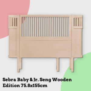 Anmeldelse af Sebra Baby & Jr. Seng Wooden Edition 75.8x155cm